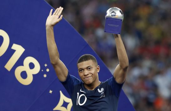Kylian Mbappé tops Manchester duo as world’s most valuable U21 player