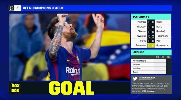 DAZN launches ‘Redzone-style’ Champions League service