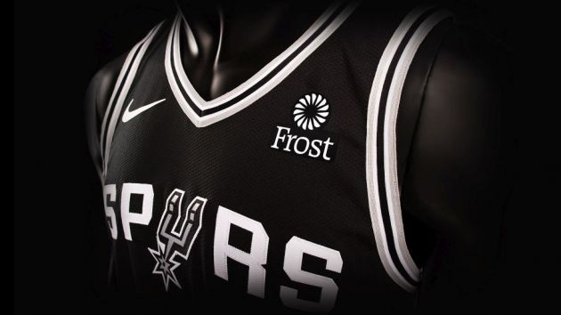 san antonio spurs black jersey