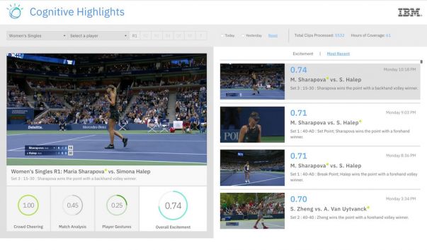 IBM debuts Watson Media AI solutions at the US Open