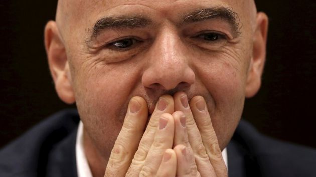 Gianni Infantino is new Fifa president