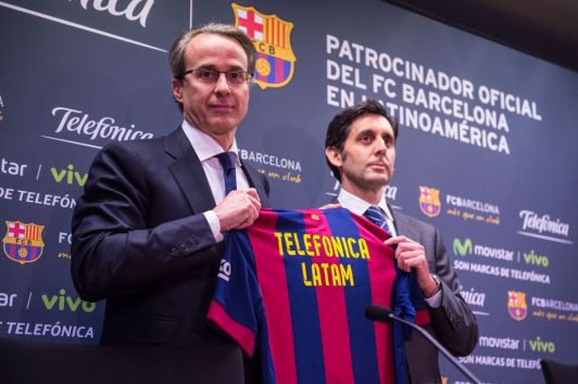Telefonica ends Real Madrid and Barcelona sponsorships