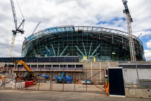 New Tottenham stadium may not open until February 2019