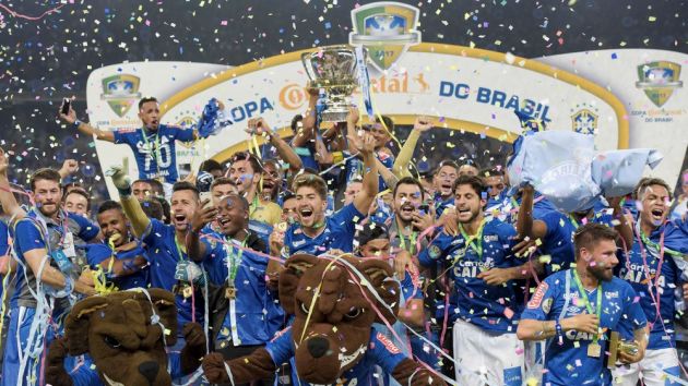 Cruzeiro extend Caixa partnership for 2018