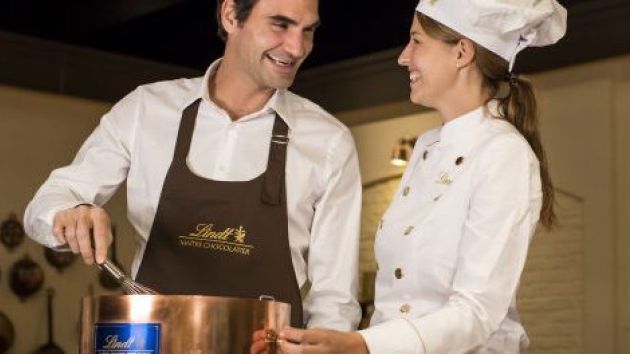 Roger Federer remains ‘part of the Lindt family’