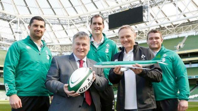 Aer Lingus checks in with Irish Rugby