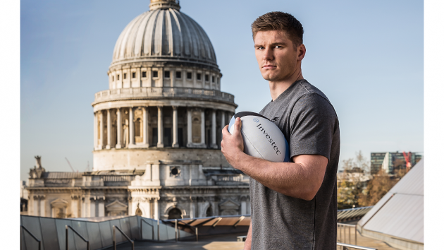 Owen Farrell scores Investec deal