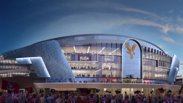 Crystal Palace given green light for UK£100m stadium redevelopment