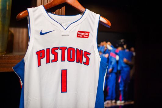 Detroit Pistons net jersey sponsorship deal with Flagstar Bank