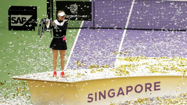 WTA Finals to relocate from Singapore to Shenzhen